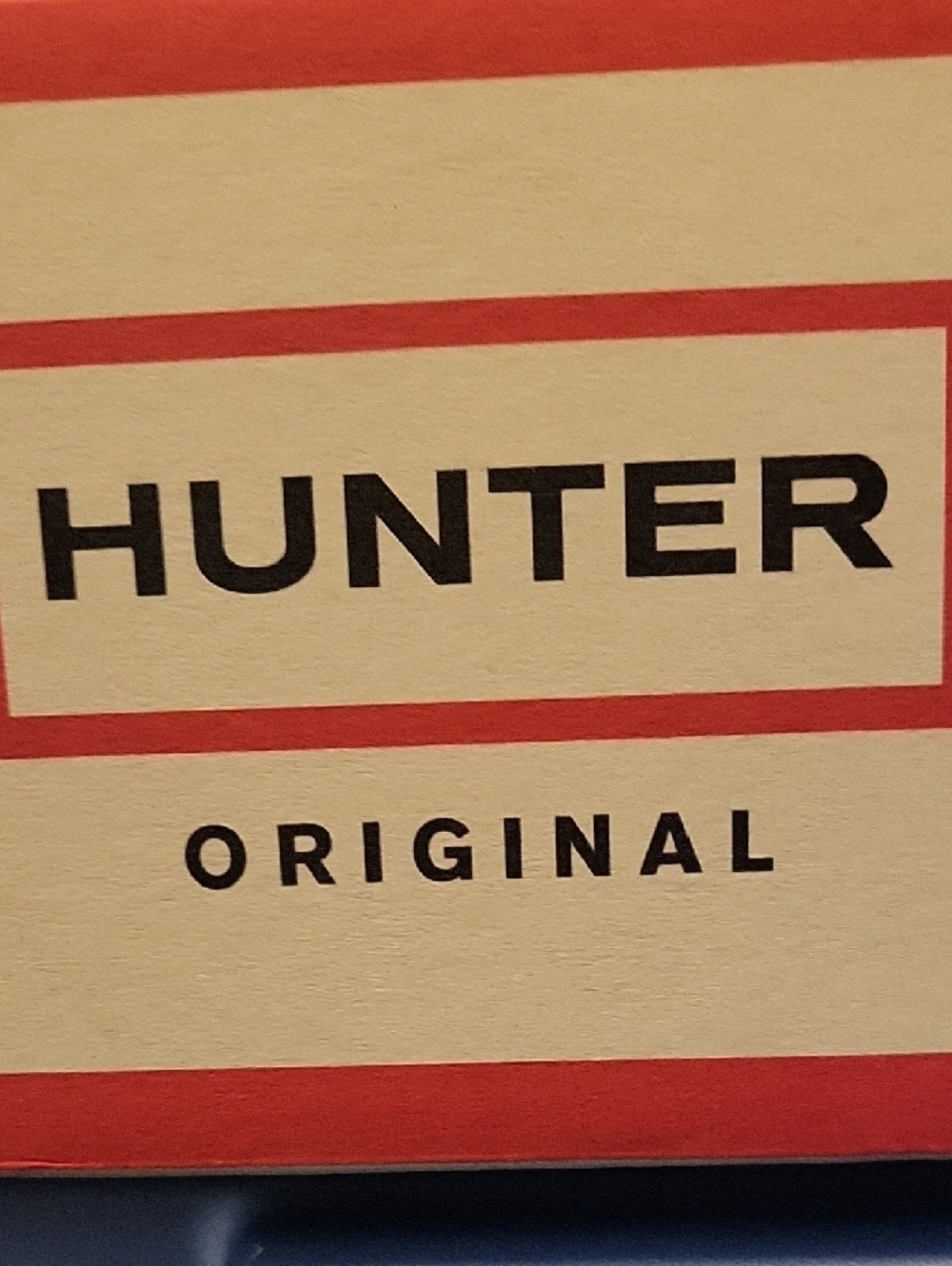 Hunter Tall Matte Black Rubber Boots with Logo - Picture 4 of 4